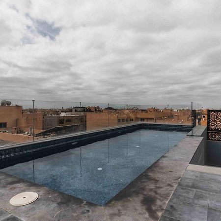 Rooftop Pool, Bright & Cozy Apartment In City Center Marrakesh Luaran gambar