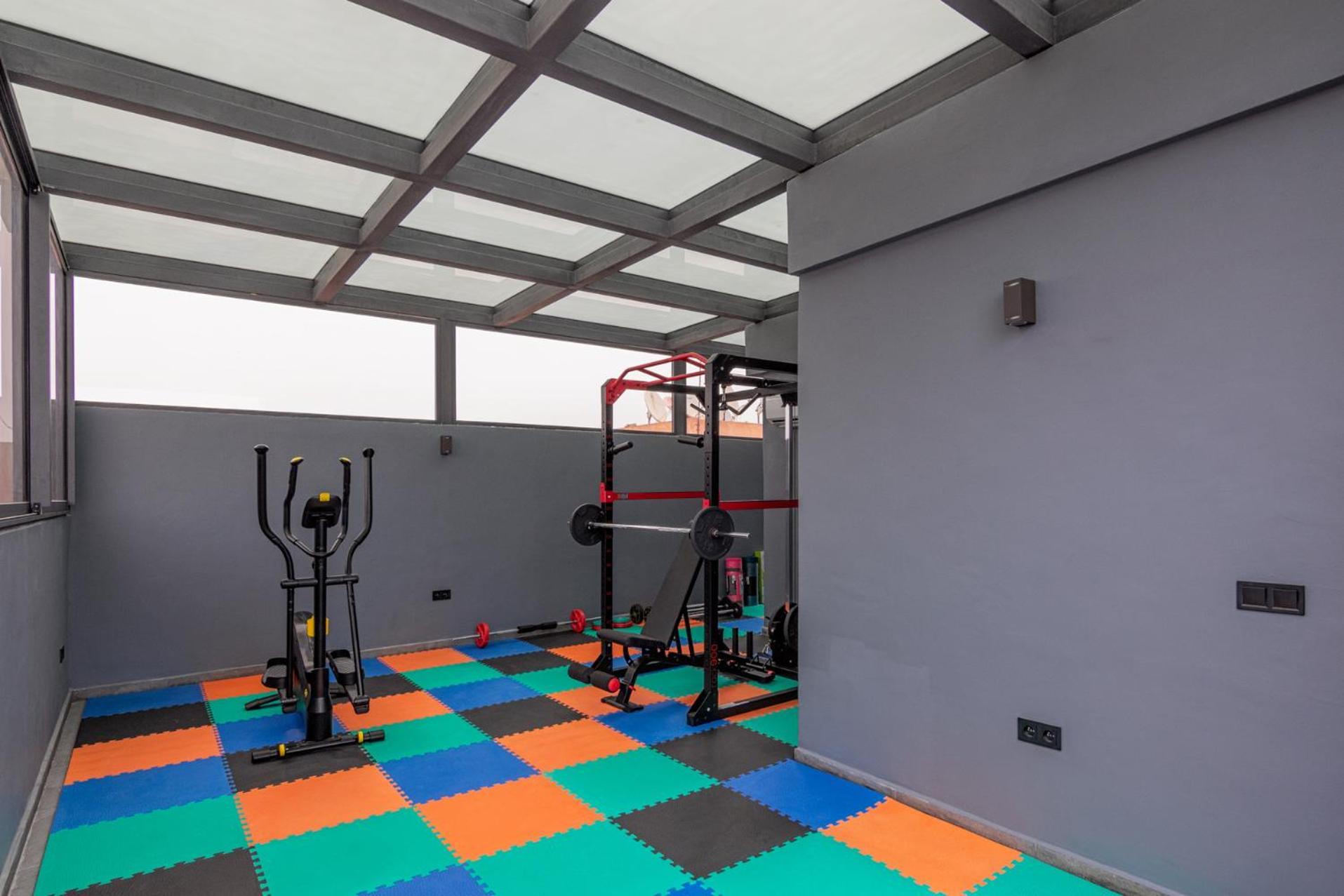Rooftop Pool, Bright & Cozy Apartment In City Center Marrakesh Luaran gambar